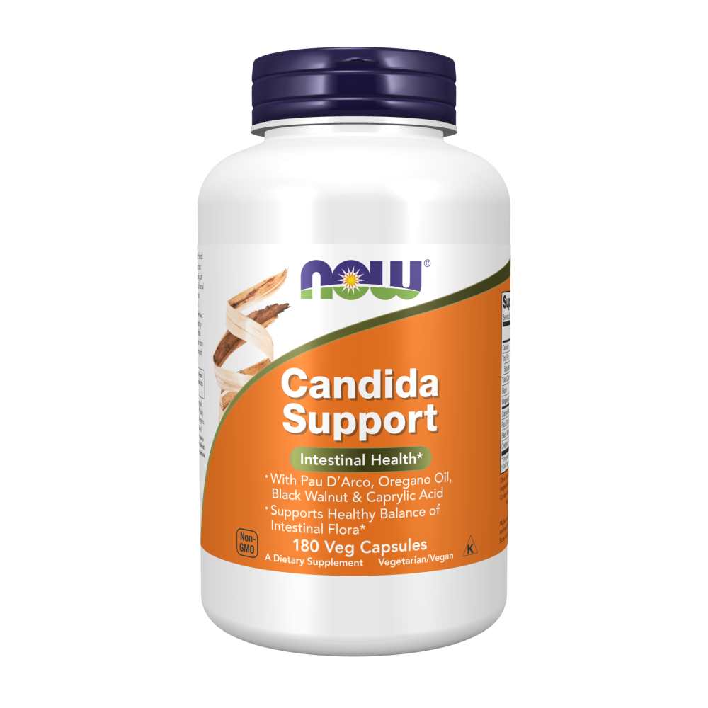 Now Foods Candida Support – Intestinal Health Formula – 90 Veg Capsules