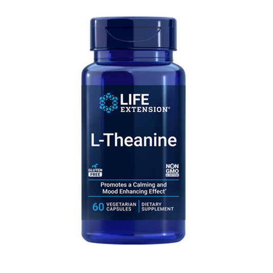 Life Extension L-Theanine 60 Vegetarian Capsules