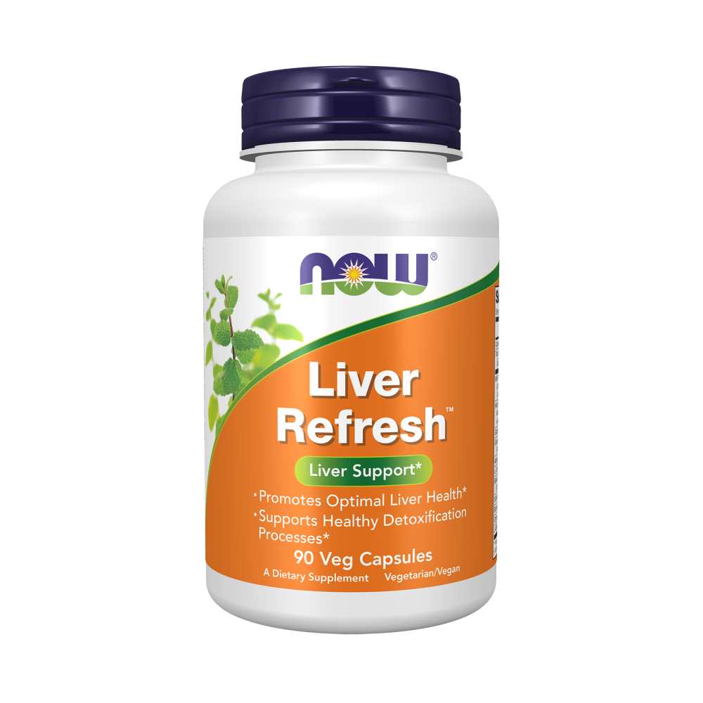 Now Foods Liver Refresh – Liver Support & Detox Formula – 90 Veg Capsules
