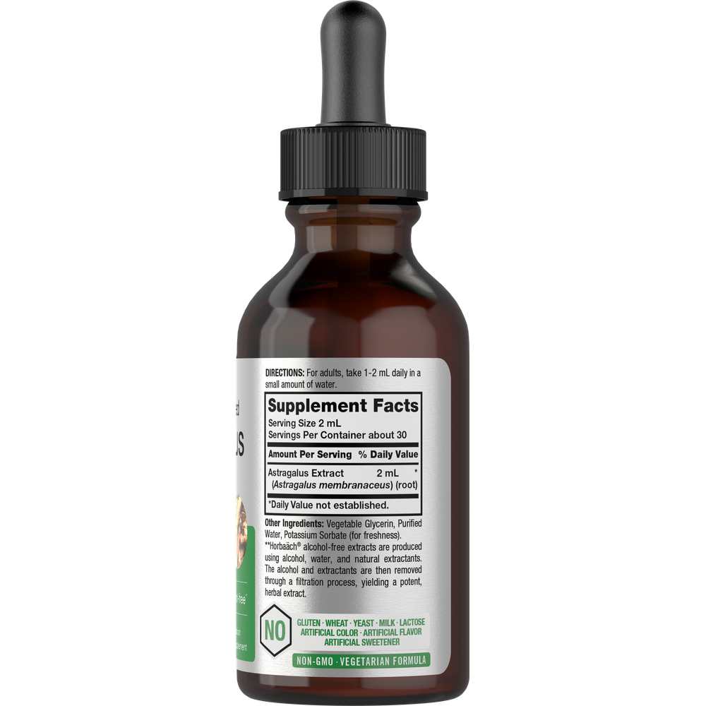 Horbäach Astragalus Root Extract | 2oz Liquid