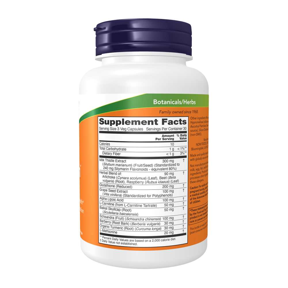 Now Foods Liver Refresh – Liver Support & Detox Formula – 90 Veg Capsules
