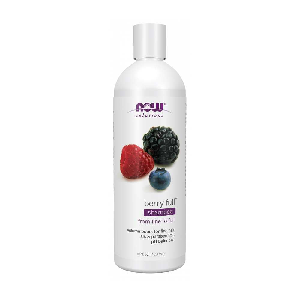 Now Foods Berry Full™ Shampoo – Biotin & Panthenol Volumizing Formula – for Thicker, Fuller Hair – 473 M L