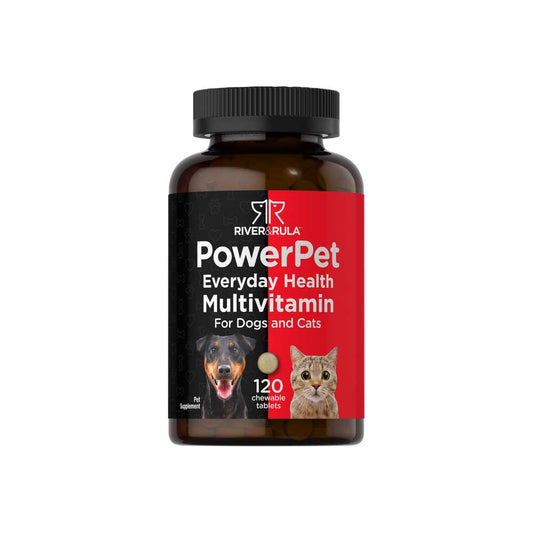 Horbäach Pet Multivitamin for Dogs & Cats | 120 Chewable Tablets