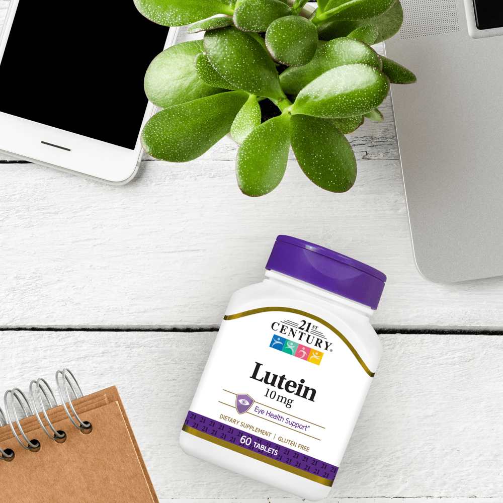21st Century Lutein 10 Mg 60 Tabs
