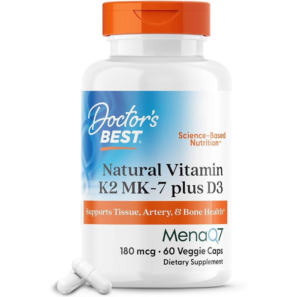 Best D3 + K2 Mk7 Supplement By Doctor's Best