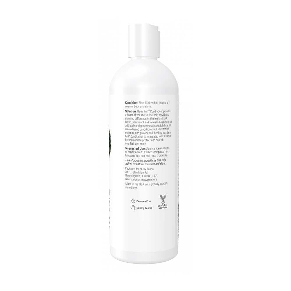 Now Foods Berry Full™ Conditioner – Biotin & Panthenol Thickening Formula – Volumizing Hair Conditioner – 473 M L