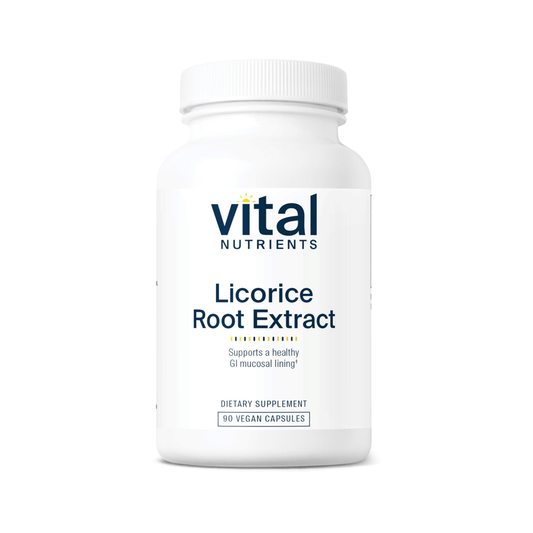 Vital Nutrients Licorice Root Extract 400MG - 90 Vegan Capsules | GI & Digestive Support