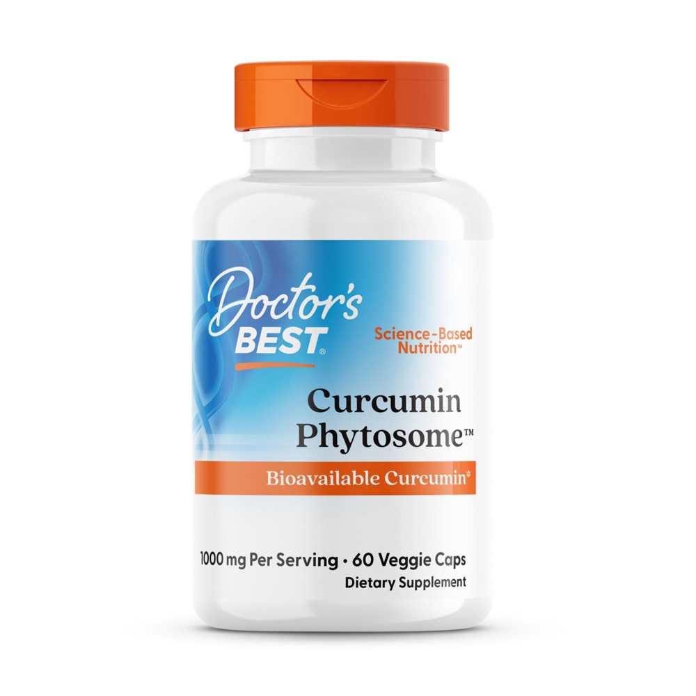 Doctor's Best Curcumin Phytosome with Meriva, 500 Mg, 60 Veggie Caps