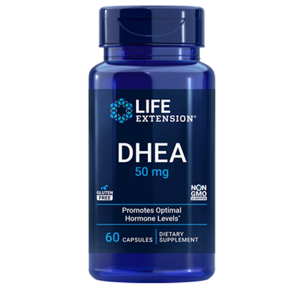 Life Extension Dhea Dehydroepiandrosterone 50 Mg – 60 Capsules