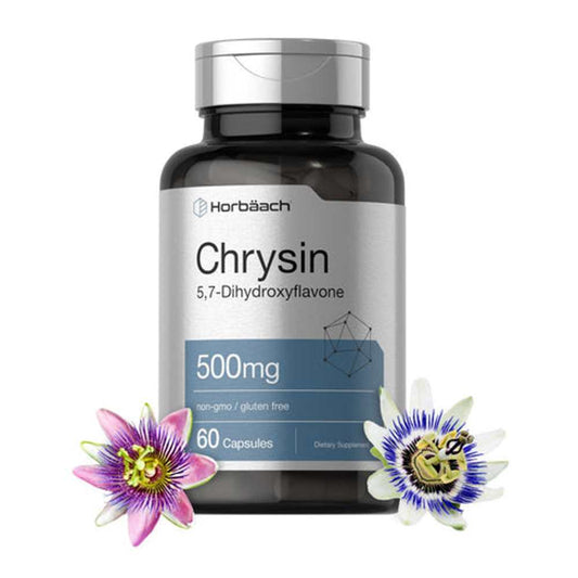 Horbäach Chrysin 500mg | 60 Capsules