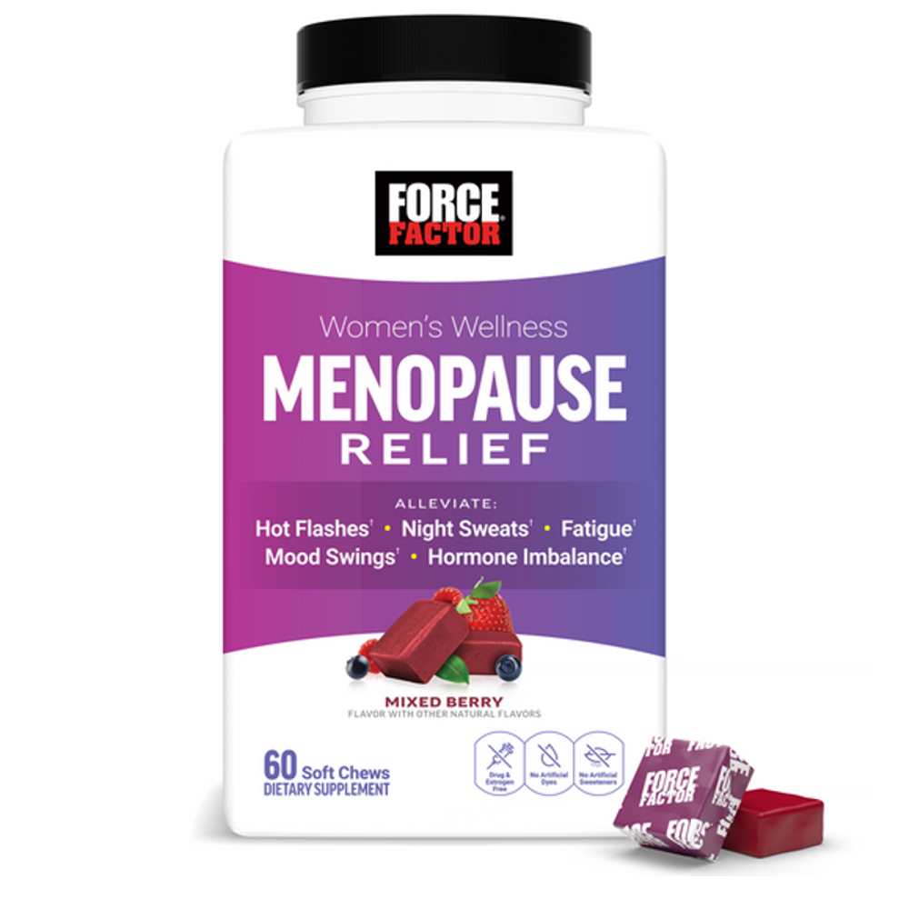 Force Factor Women’s Wellness Menopause Relief – 60 Soft Chews
