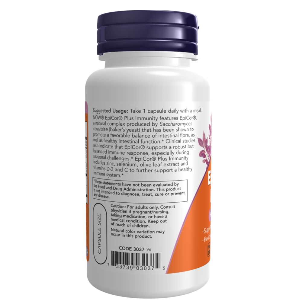 Now Foods Epi Cor Plus – 60 Capsules | Immune Balance & Digestive Support