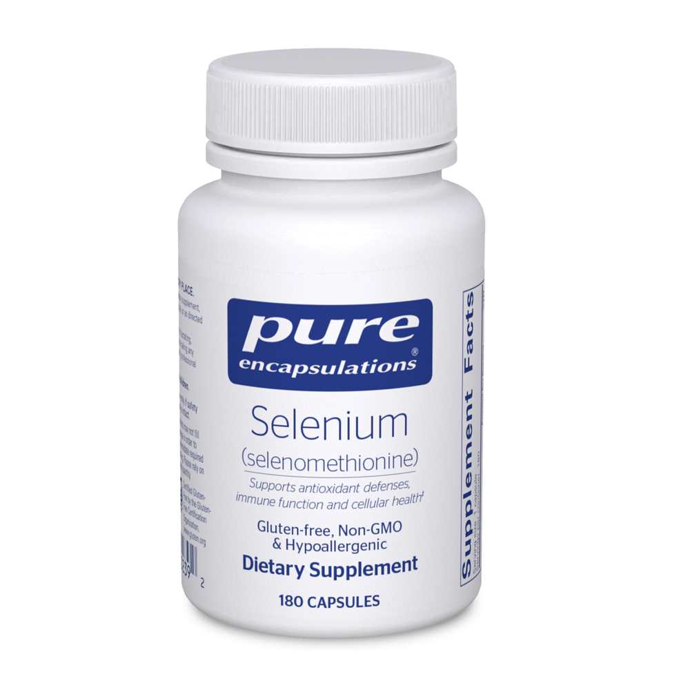 Pure Encapsulations Selenium – Selenomethionine Form | 60 Capsules