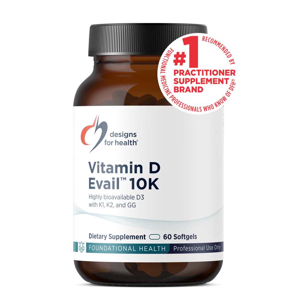 Designs for Health D-Evail™ 10 K 60 Softgels