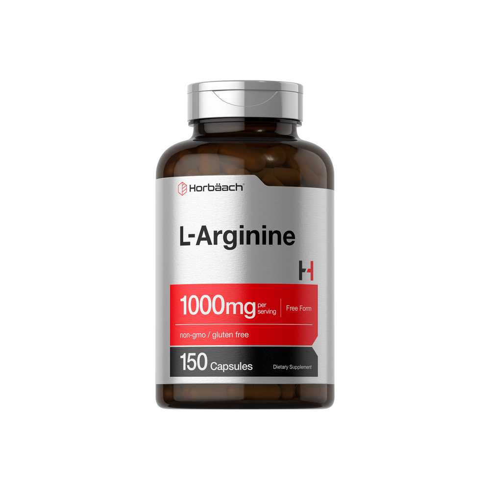 Horbäach L-Arginine 1000mg | 150 Capsules