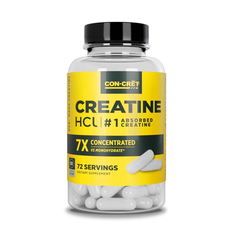 Con-Cret Creatine H Cl –72 Servings Dietary Supplement