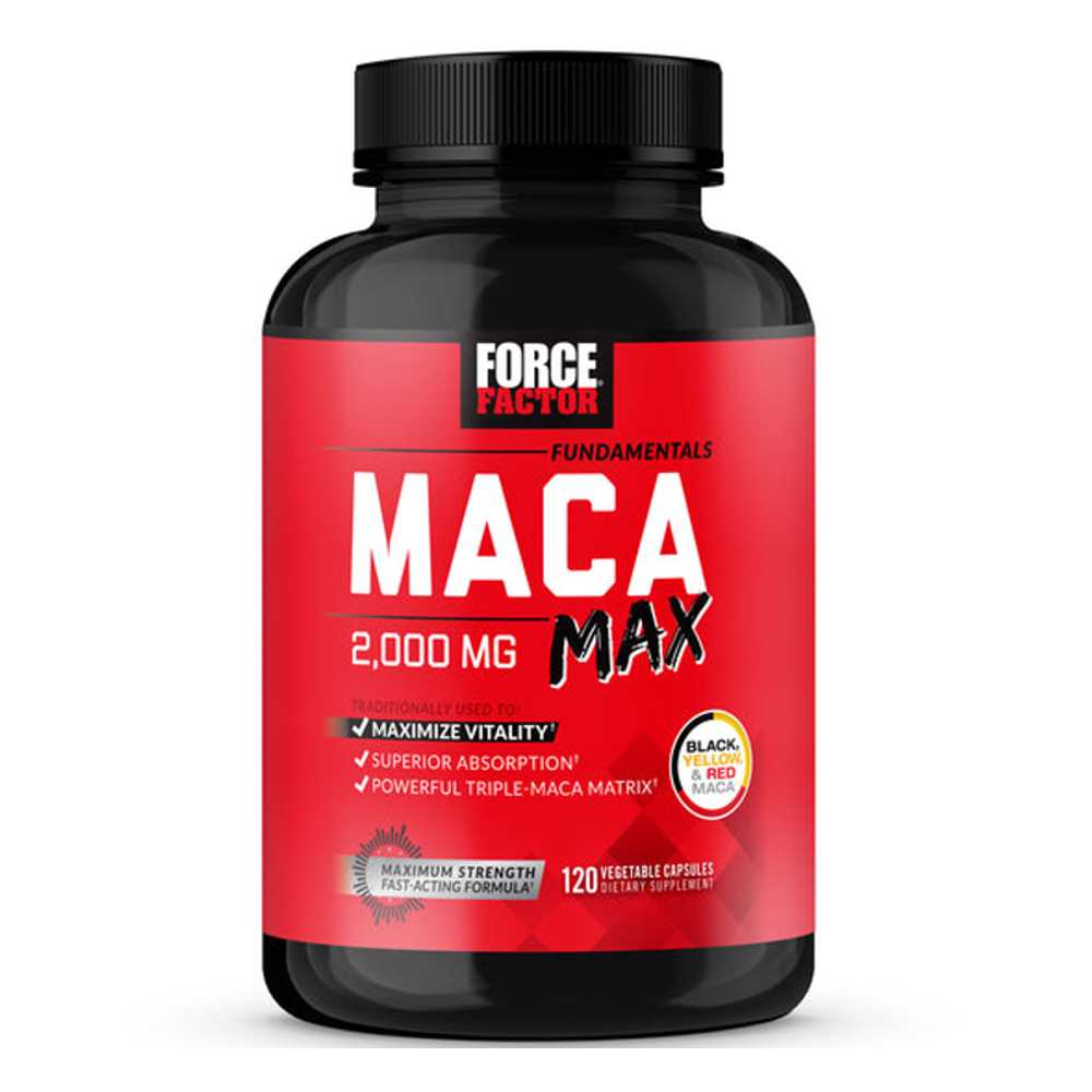 Force Factor Maca Max – 120 Capsules