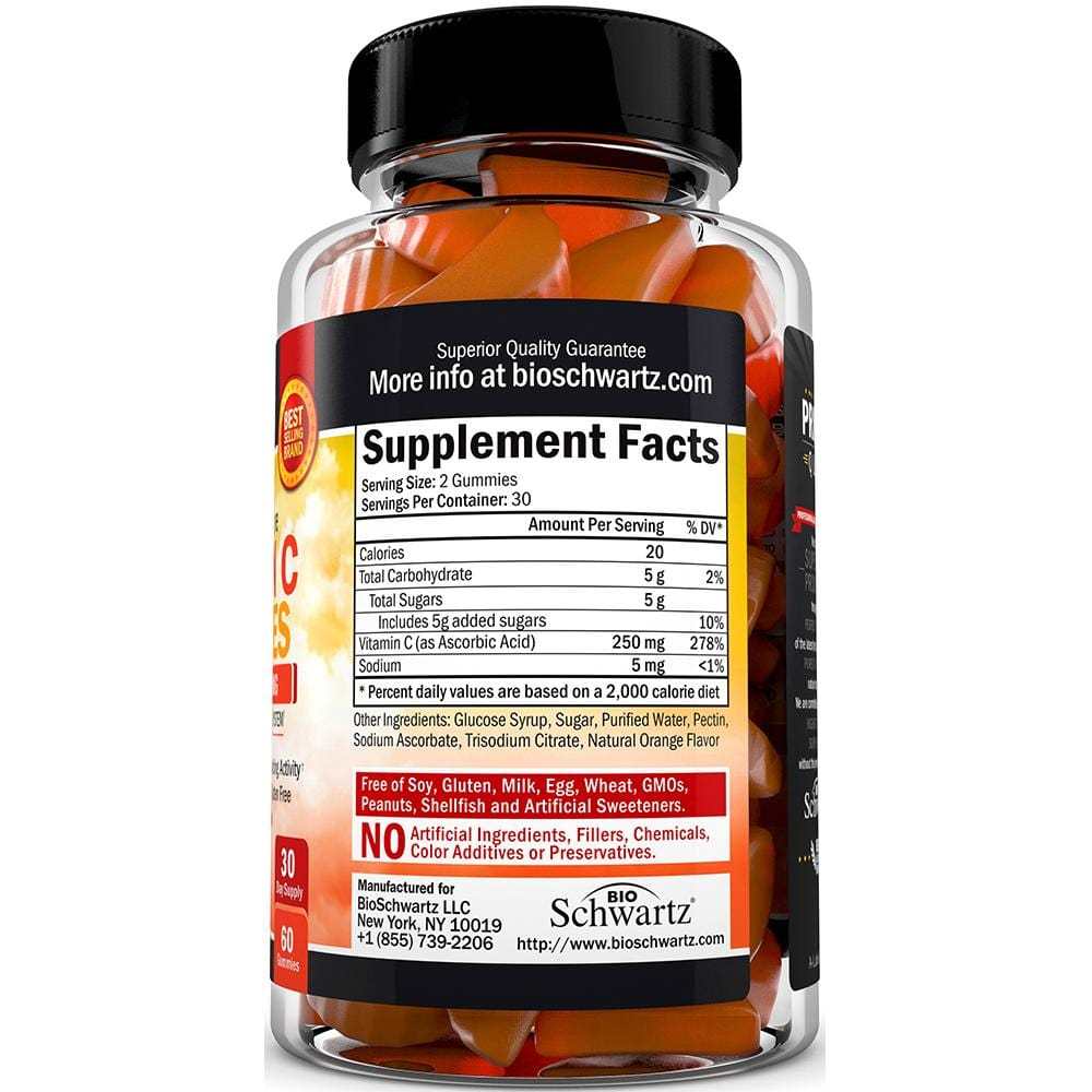 Bio Schwartz Vitamin C – 60 Gummies