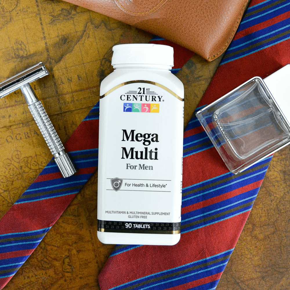 21st Century Mega Multi for Men 90 Tabs