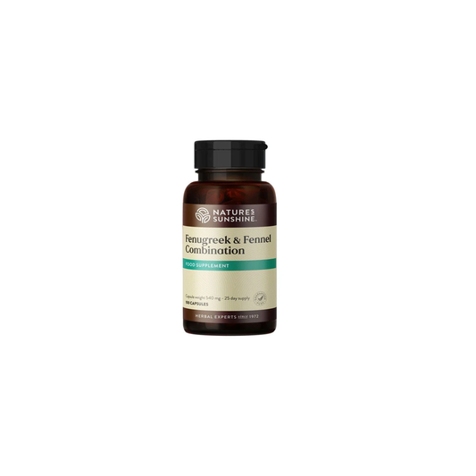 Fenugreek & Fennel Combination - 100 Capsules | Nature's Sunshine Herbal Supplement