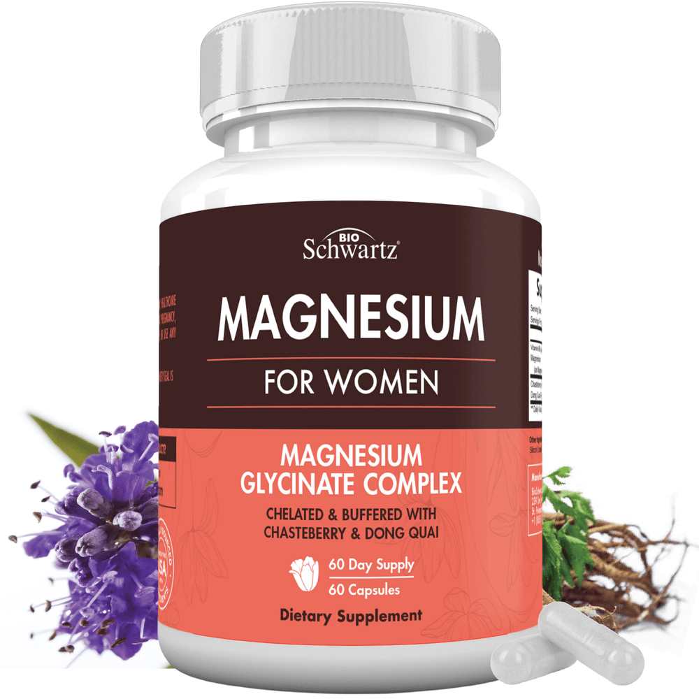 Bio Schwartz Magnesium for Women 4-In-1 – 60 Capsules