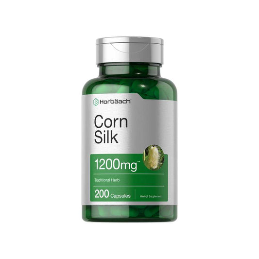 Horbäach Corn Silk Extract 1200mg | 200 Capsules
