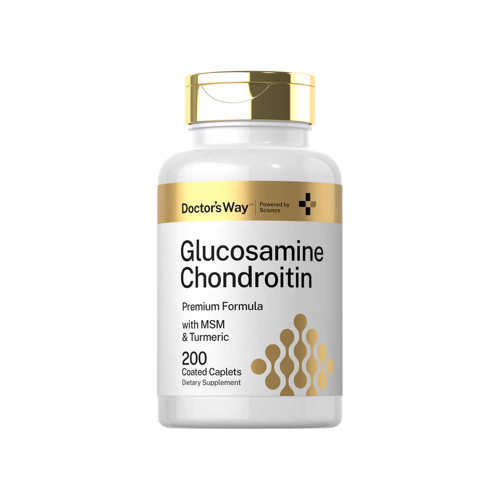 Horbäach Glucosamine Chondroitin | 200 Caplets