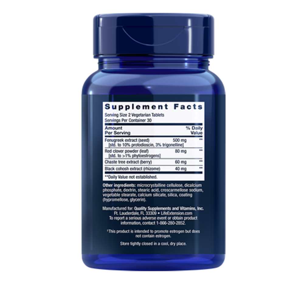 Life Extension Estrogen Balance Elite – 60 Vegetarian Tablets