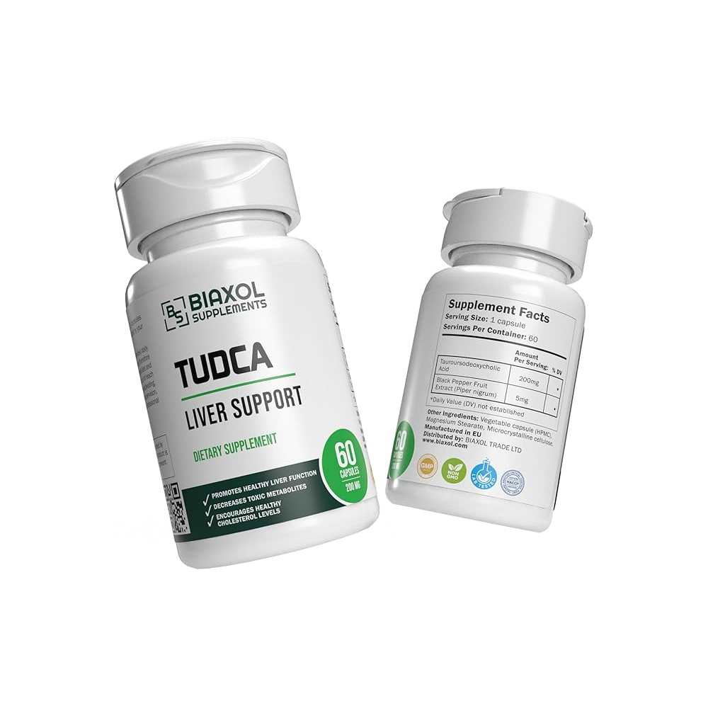 Biaxol Supplements TUDCA 60 caps