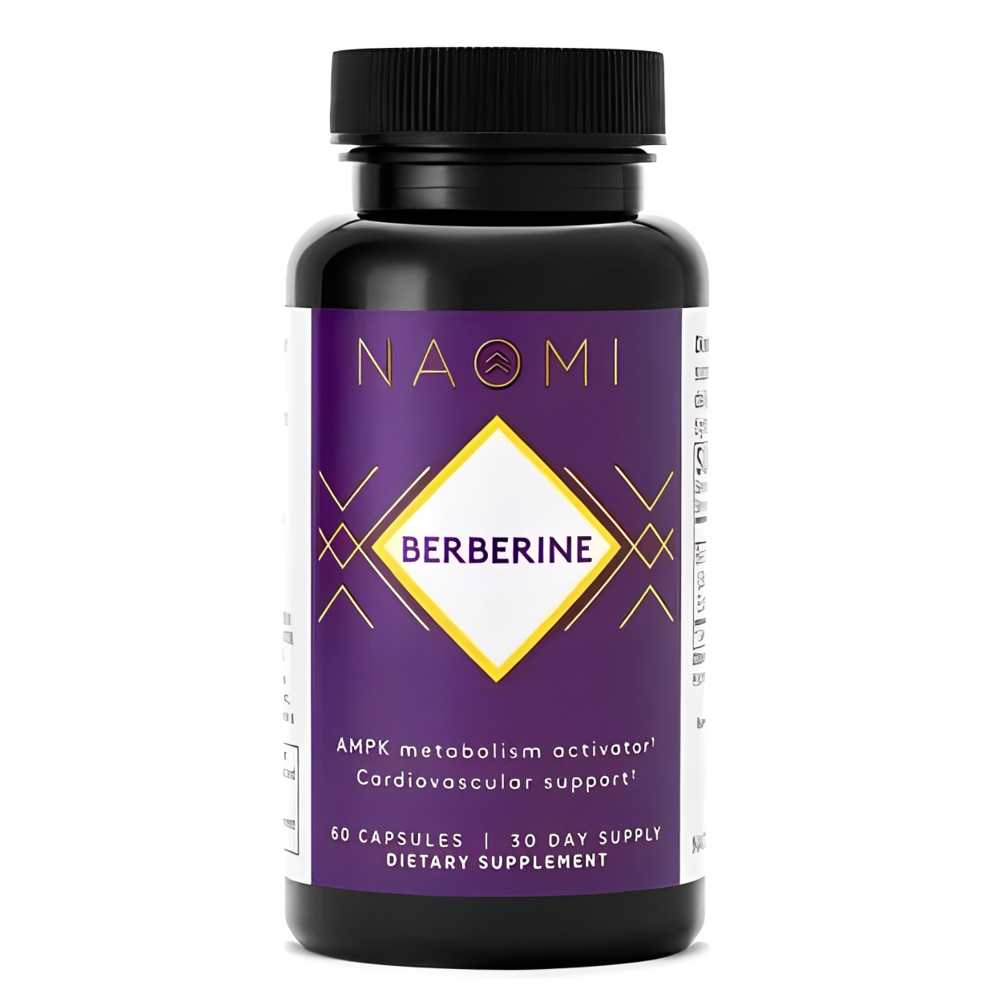 Naomi Berberine – Ampk Metabolism Activator & Cardiovascular Support – 60 Capsules