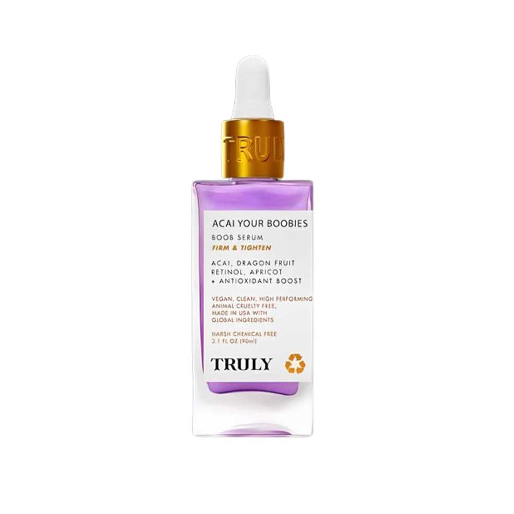 Truly Acai Your Boobies Serum – Firming & Tightening Boob Serum with Antioxidant Boost, 120ml
