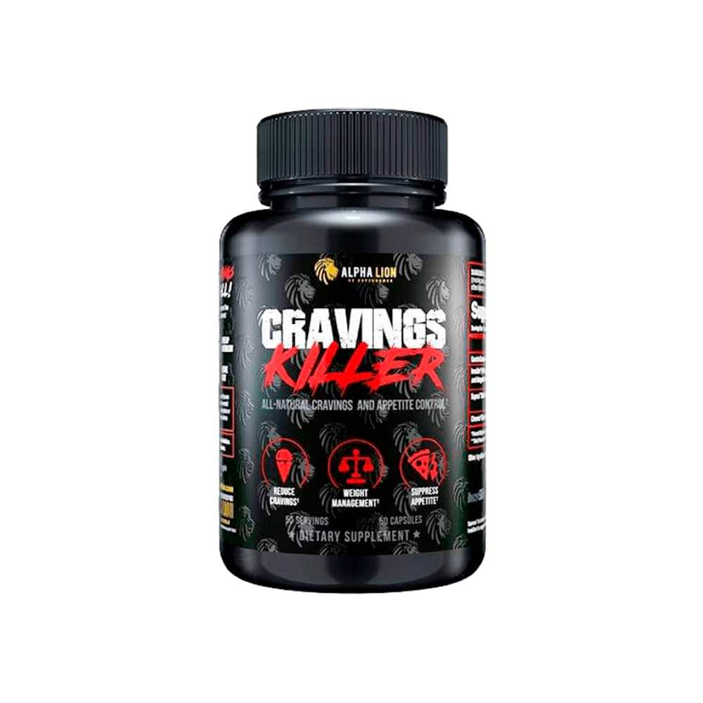 Alpha Lion Cravings Killer - Appetite & Cravings Suppressant 50 Caps