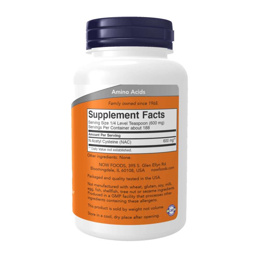Now Foods Nac Pure Powder – 4 Oz (113 G)