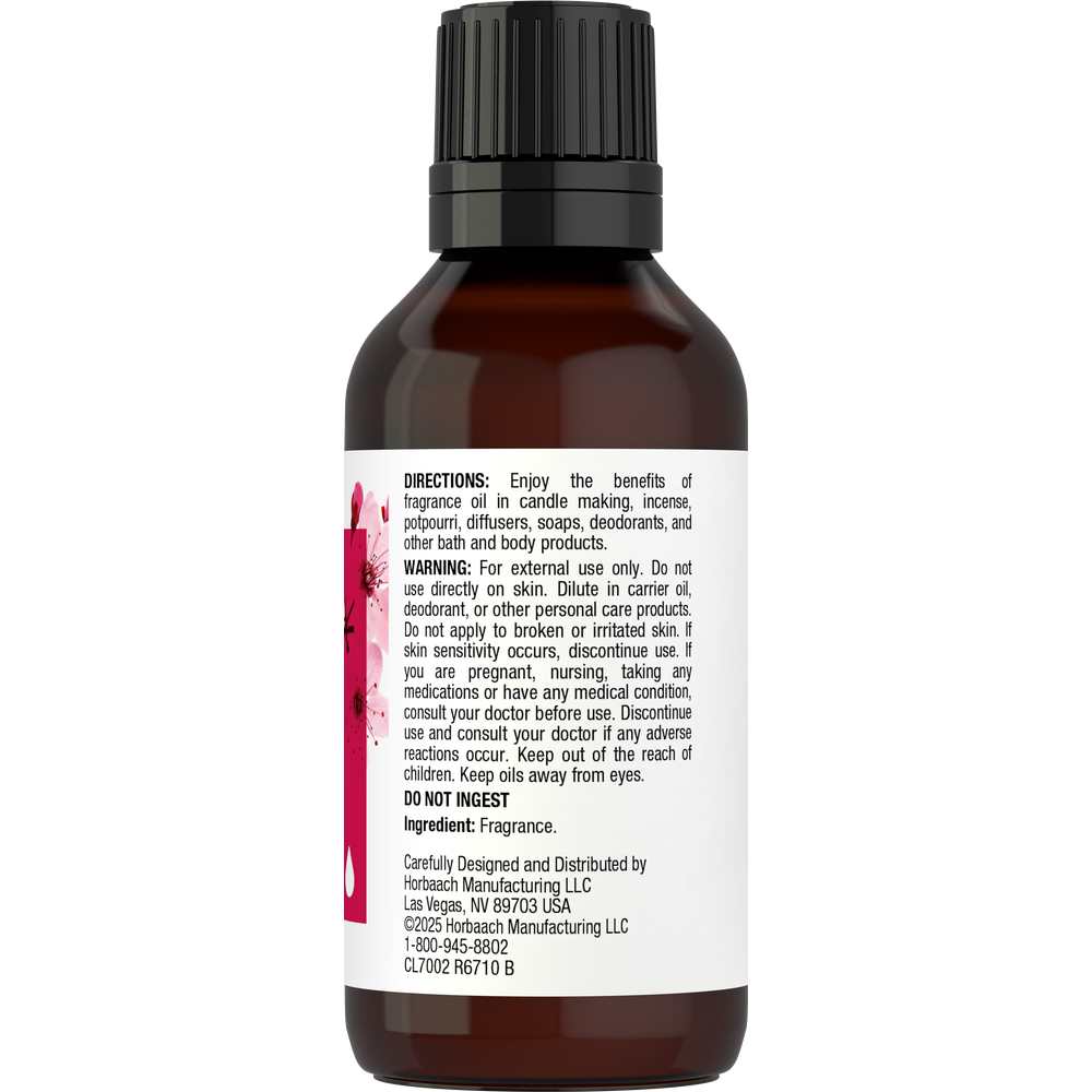 Horbäach Cherry Blossom Fragrance Oil | 1oz Liquid