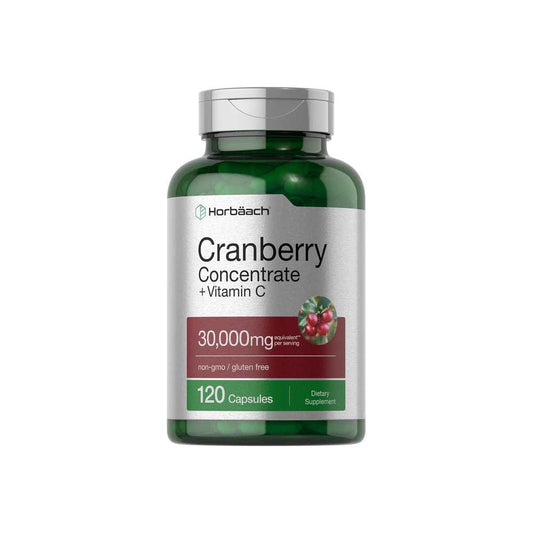 Horbäach Cranberry with Vitamin C | 120 Capsules