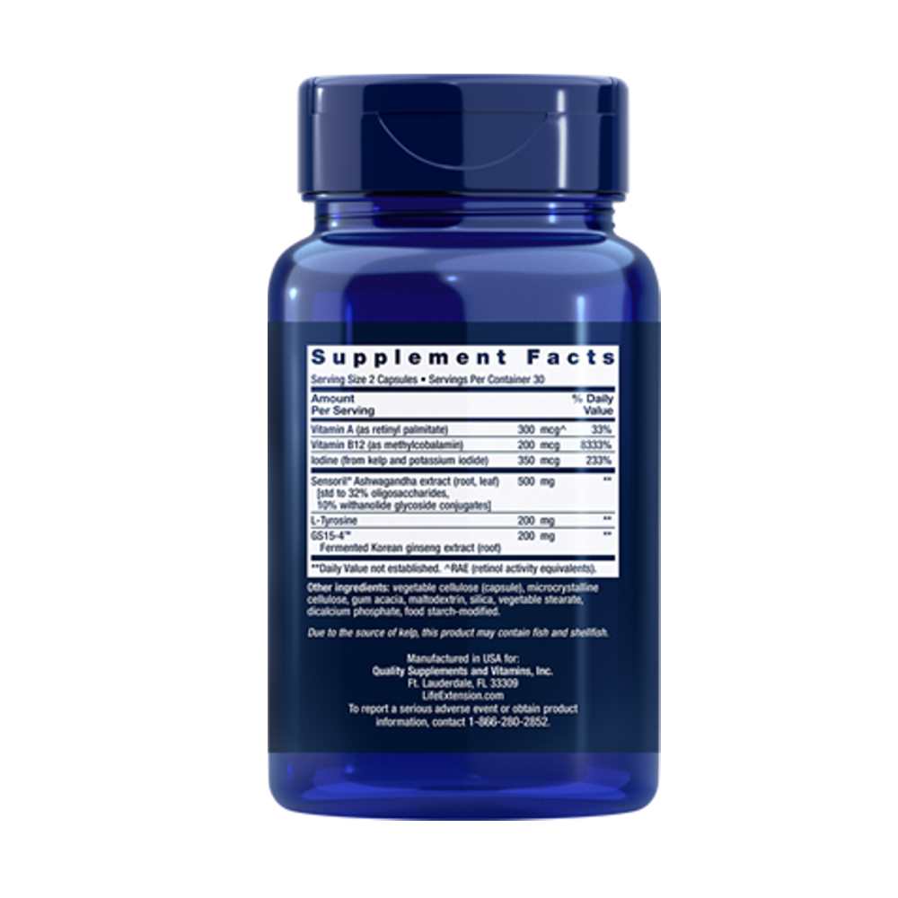 Life Extension Thyroid Support Complex 60 Capsules