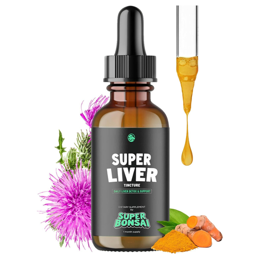 Super Liver Tincture – Daily Detox & Liver Support with Milk Thistle & Turmeric