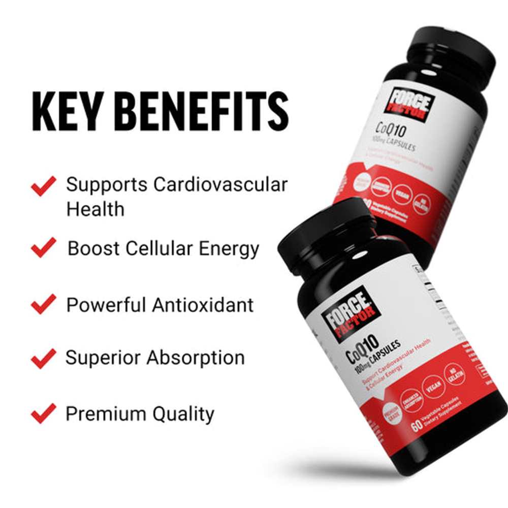 Force Factor Co Q10 – 60 Capsules