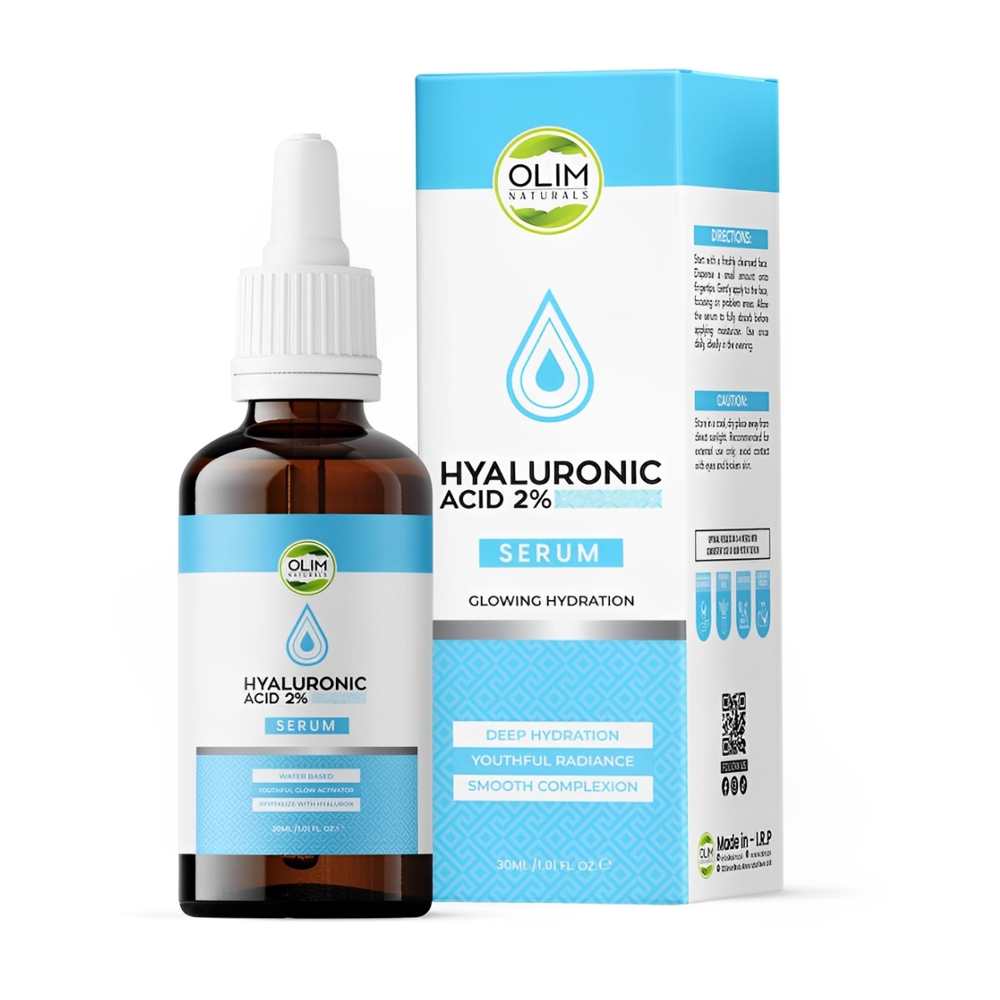 Olim Hyaluronic Acid 2% Serum β Deep Hydration & Youthful Radiance for Smooth Complexion