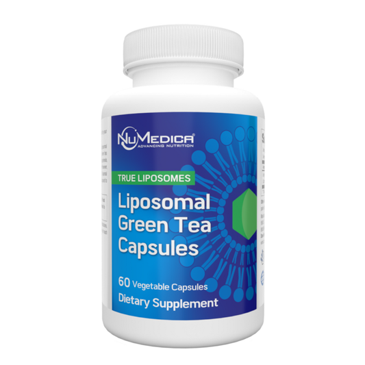 NuMedica Liposomal Green Tea Capsules - 60 Veg Caps | True Liposomes for Antioxidant Support