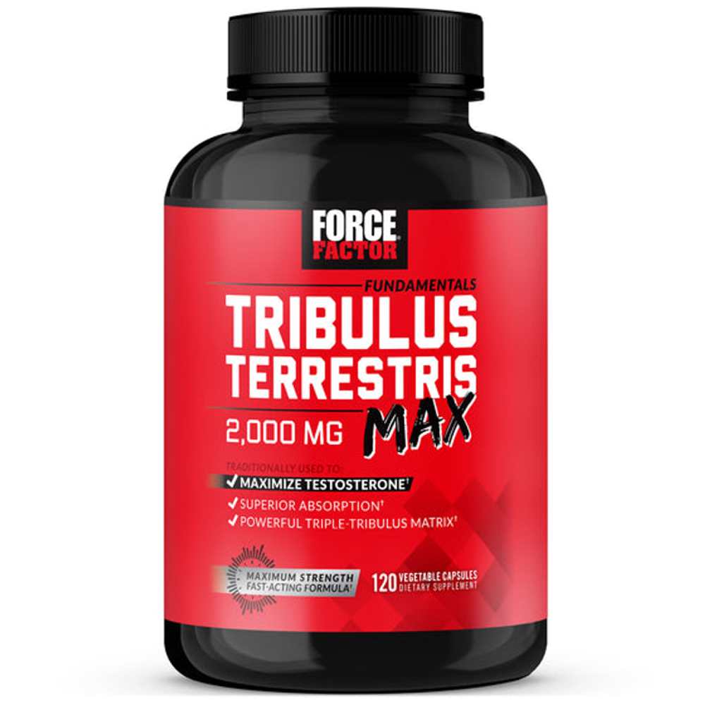 Force Factor Tribulus Terrestris Max – 120 Capsules