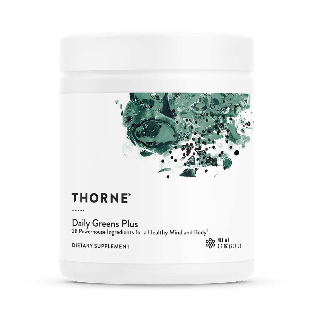 Thorne Daily Greens Plus – Comprehensive Greens & Superfoods Blend