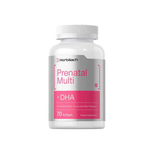 Horbäach Women's Prenatal Multivitamin | 70 Softgels