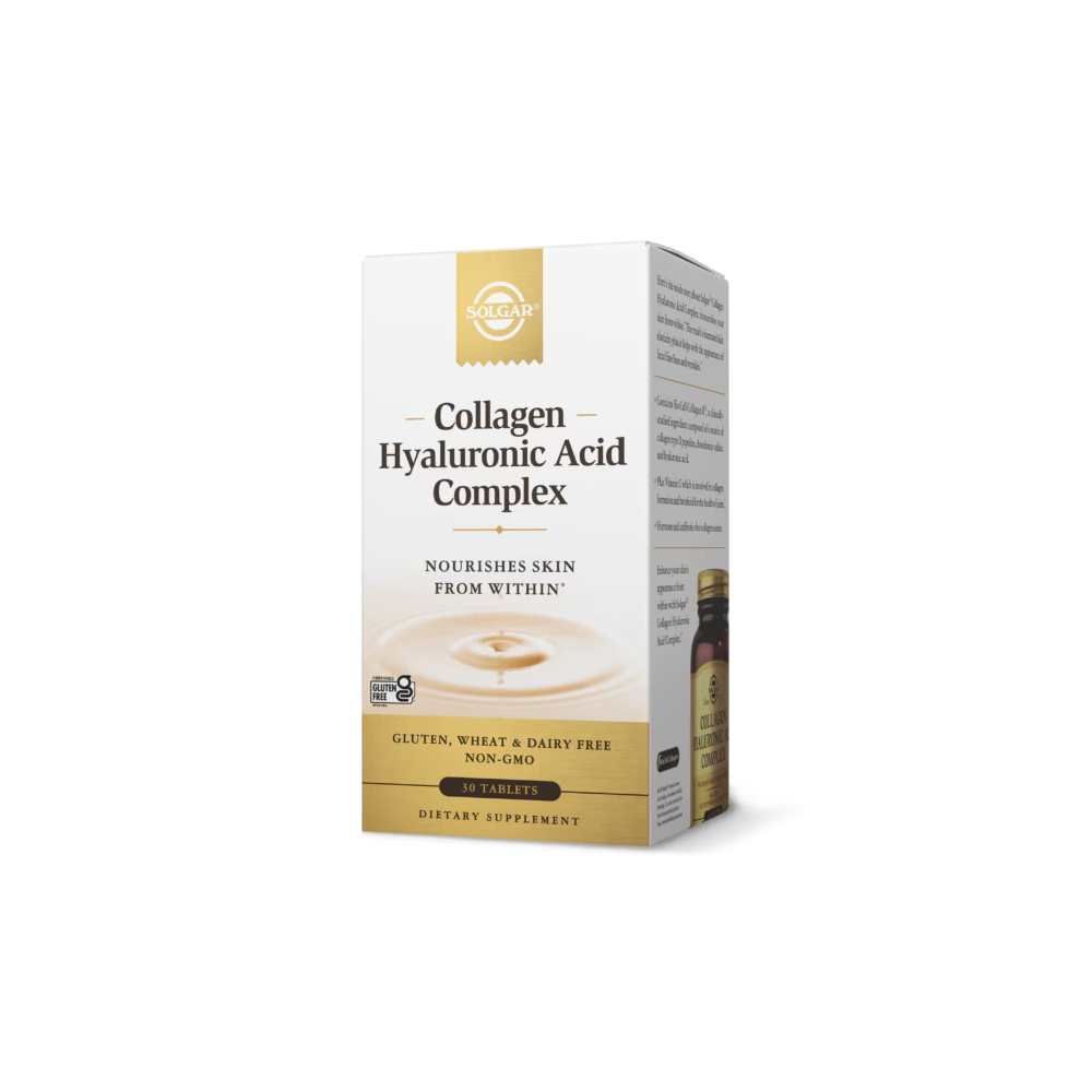 Solgar Collagen Hyaluronic Acid Complex 30 Tablets