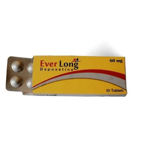 Ever Long Dapoxetine 60 Mg – 10 Tablets for Premature Ejaculation Treatment