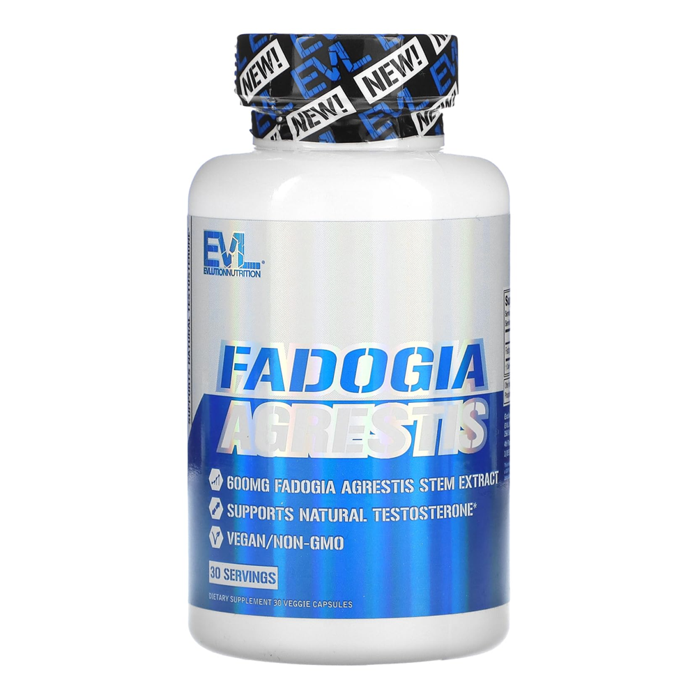 EVLution Nutrition Fadogia Agrestis 600MG - Supports Natural Testosterone