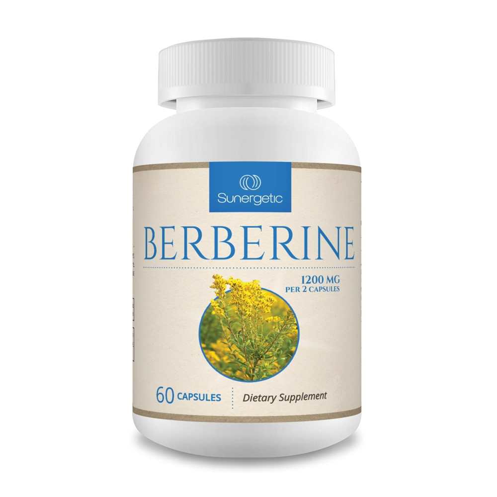 Sunergetic Berberine 1200mg – 60 Capsules
