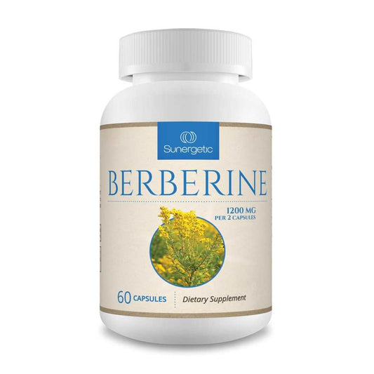 Sunergetic Berberine 1200mg – 60 Capsules