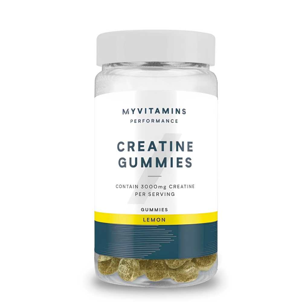 My Vitamins Performance Creatine Gummies – 3000mg per Serving – Lemon Flavor