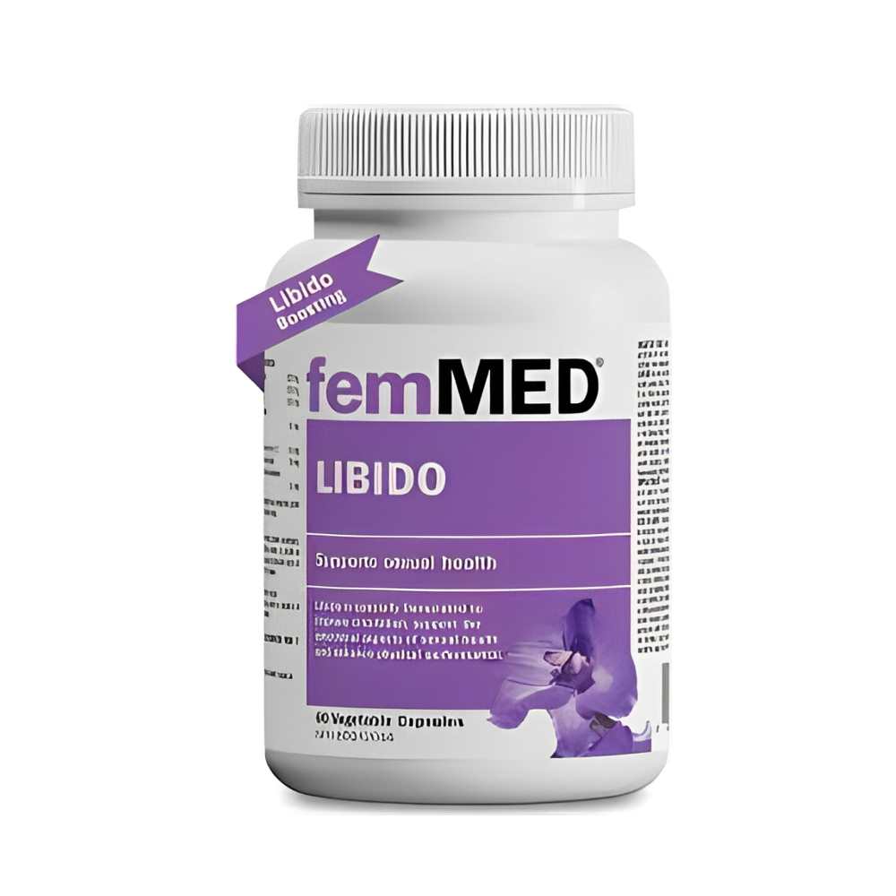 Fem Med Libido – Sexual Health & Performance Support, 60 Vegetable Capsules